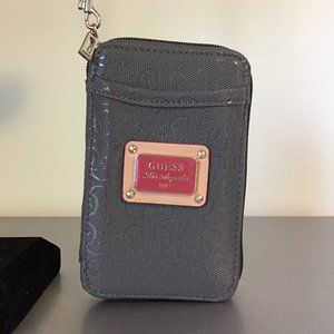 NEW Gray Guess? Phone and Wallet DUO